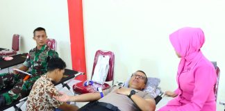 Polres Natuna Gelar Bakti Kesehatan dan Bakti Sosial Jelang Hari Bhayangkara ke 73