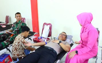 Polres Natuna Gelar Bakti Kesehatan dan Bakti Sosial Jelang Hari Bhayangkara ke 73