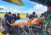 TNI AU Lanud RSA Evakuasi Medis Dokter Interensip Natuna yang Mengalami Patah Tulang