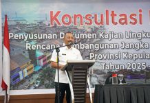 Sekdaprov Adi Buka Konsultasi Publik II KLHS RPJPD Kepulauan Riau 2025-2045