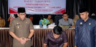 DPRD Buteng Menyetujui LKPJ Bupati Buton Tengah Tahun 2023