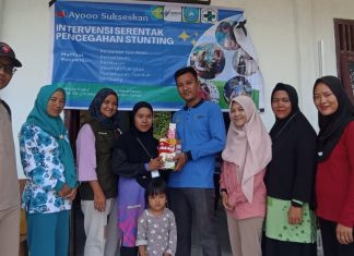 Desa Air Putih Menjadi Sasaran Intervensi Serentak Pencegahan Stunting