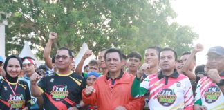 Gubernur Ansar Hadiri Kegiatan 7,8K Fun Run Polda Kepri 2024