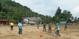 Plh Camat Siantan Timur Buka Turnamen Sepakbola HUT Karang Taruna Bina Remaja Ke-44