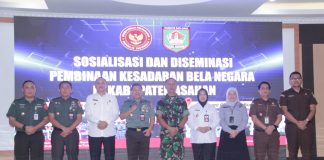 Bupati Asahan Hadiri Sosialisai dan Diseminasi Pembinaan Kesadaran Bela Negara