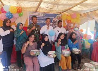 Pemdes Nyamuk Ikut Serta Sukseskan Intervensi Serentak Pencagahan Stunting