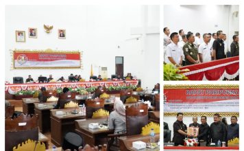 M. Firsada Menyampaikan Raperda Penanggungjawaban APBD Tahun 2023 dan Raperda RPJPD Tahun 2025-2045.