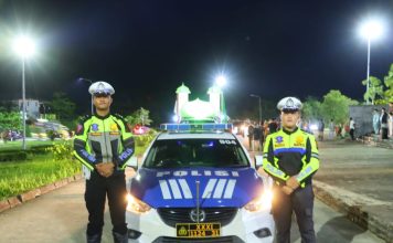 Polres Natuna Siagakan Sejumlah Personil Amankan Malam Takbiran Idul Adha 1445 H/2024 M