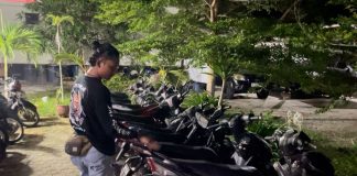 Polres Natuna Tertibkan Balap Liar, 18 Sepeda Motor Diamankan