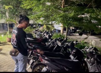 Polres Natuna Tertibkan Balap Liar, 18 Sepeda Motor Diamankan