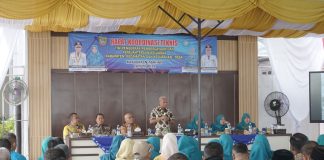 Bupati Asahan Buka Rakornis TP PKK di Kecamatan Air Batu
