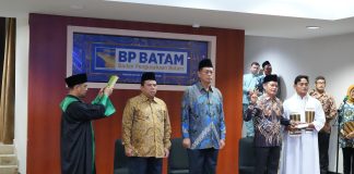 Wakil Kepala BP Batam Lantik 3 Pejabat di Lingkungan BP Batam