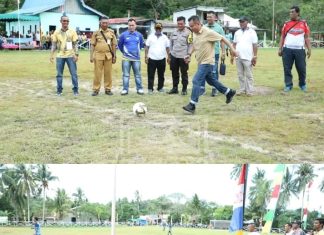 Bupati Lingga Hadiri Pembukaan Turnamen Tukul Cup V