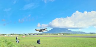 Momen Pesawat Hercules TNI AU Mendarat Mulus di Natuna Jadi Inspirasi Lomba Foto dan Karya Tulis Danlanud RSA Awards 2024