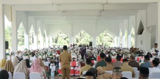 Bupati Asahan Bersama Forkopimda Sambut Pemulangan Jamaah Haji