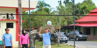 Meriahkan Hari Bhayangkara ke-78, Kapolres Natuna Buka Open Turnamen Bola Voli Kapolda Kepri Cup