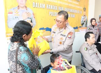 Polda Kepri Gelar Bakti Kesehatan dalam Rangka Peringatan Hari Bhayangkara ke-78