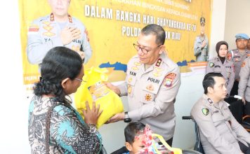 Polda Kepri Gelar Bakti Kesehatan dalam Rangka Peringatan Hari Bhayangkara ke-78