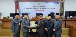 DPRD Natuna Apresiasi Kinerja Pelaksanaan APBD 2023
