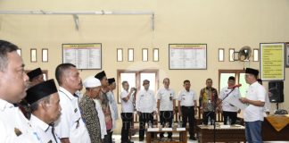 Novriwan Jaya Kukuhkan Pengurus UPZ di Tiga Kecamatan Tubaba