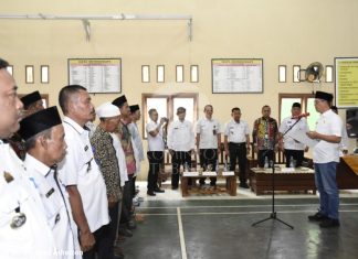 Novriwan Jaya Kukuhkan Pengurus UPZ di Tiga Kecamatan Tubaba
