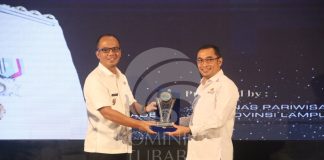 M. Firsada Raih Penghargaan Sebagai Tokoh Keberlanjutan Pariwisata Lampung 2024