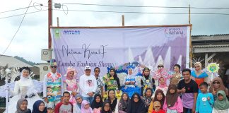 Siswa SMKN 1 Bunguran Barat Berpartisipasi Dalam Festival Kota Apung Sedanau