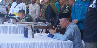 Sekda Arfan : Kejuaraan Menembak Piala Dandim Cup 2024 Mampu Melahirkan Atlet Terbaik Siak