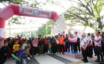 Sempena HUT Polri ke 78, Husni Merza; Jalan Santai Sehatkan Badan dan Terjaga Silahturahmi Bersama Masyarakat