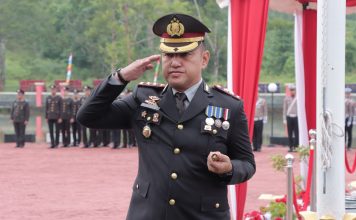 Kapolres Lingga Pimpin Upacara Peringati Hari Bhayangkara Ke-78