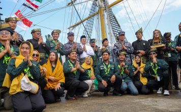 Laskar Rempah dan KRI Dewaruci Hidupkan Lagi Kejayaan Jalur Rempah di Kepri