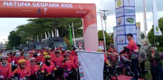 Lepas Peserta Natuna Geopark Ride, Rodhial : Semoga Banyak yang Datang Tiket Pesawat Bisa Murah