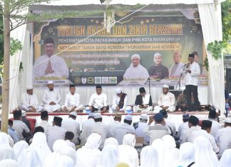 Sambut 1 Muharram 1446 H, Pj Suprayitno Hadiri Tabligh Akbar dan Dzikir Bersama