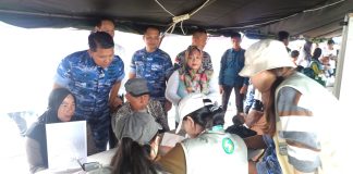 Peringati Hari Bakti TNI AU Ke-77, Lanud RSA Natuna Gelar Pemeriksaan Kesehatan Gratis