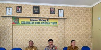 Camat Kota Kisaran Timur Terima Kunjungan Kapolsek Kota Kisaran