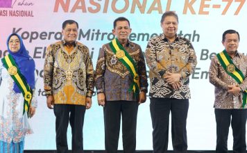 Gubernur Kepri Terima Bintang Abhinaya Jagadhita Atas Inovasi Untuk Koperasi