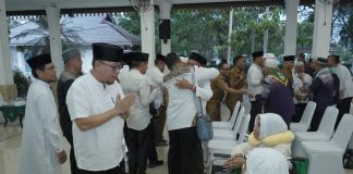 Bupati Asahan Sambut Kepulangan Jamaah Haji Kloter 14 Kabupaten Asahan