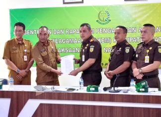 Kejaksaan Negeri Natuna Rapat Pembentukan Tim PAKEM 2024