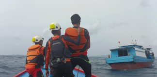 Unit Siaga SAR Anambas Lakukan Operasi Penyelamatan KM Hanjaya di Perairan Jemaja