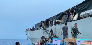 33 Personel Marinir Mengemban Tugas Pengamanan di Pulau Sekatung Natuna