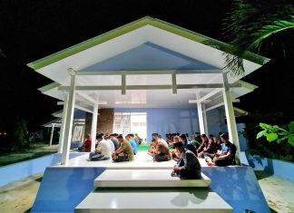 Mess Gelatik Bersejarah Direnovasi, Lanud Raden Sadjad Natuna Gelar Acara Doa Bersama