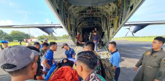 Lanud Raden Sadjad Natuna Berhasil Evakuasi Pasien Melalui Dukungan Hercules TNI AU