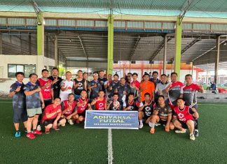 Meriahkan HUT Adhyaksa Ke-64, Tim Futsal Kejari Natuna Bekuk Tim Jurnalis Natuna 7-1