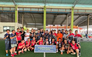 Meriahkan HUT Adhyaksa Ke-64, Tim Futsal Kejari Natuna Bekuk Tim Jurnalis Natuna 7-1