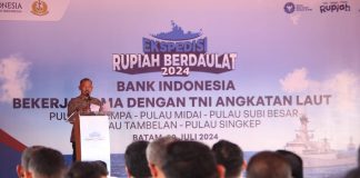 Sekdaprov Kepri Hadiri Pelepasan Tim Kas Keliling Ekpedisi Rupiah Berdaulat ke Wilayah 3T