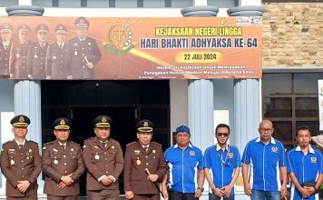 PWI Beri Kejutan Dihari Adhiyaksa Ke – 64 Pada Kajari Lingga