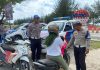 Operasi Patuh Seligi, Satlantas Polres Natuna Razia Ranmor dan Beri Edukasi