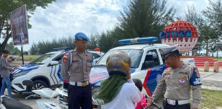 Operasi Patuh Seligi, Satlantas Polres Natuna Razia Ranmor dan Beri Edukasi