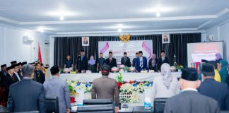 DPRD Kabupaten Buton Tengah Gelar Rapat Paripurna Sambut HUT ke-10