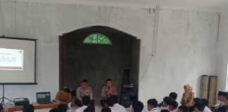 Polsek Dabo Singkep Sosialisasikan Bahaya Kenakalan Remaja di SMPN 2 Singkep Selatan